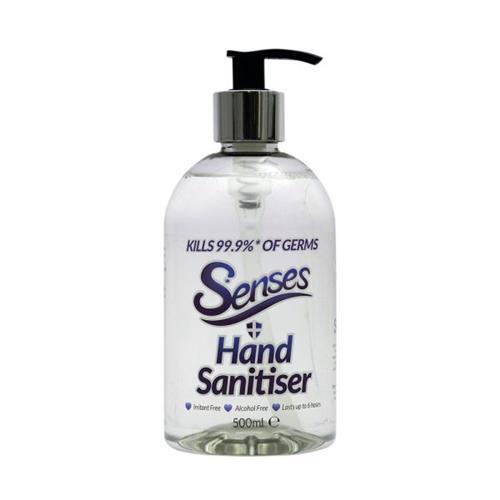 Senses Non-Alcohol Hand Sanitiser Gel 500ml RRP £4.99 CLEARANCE XL £1